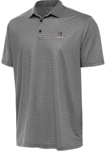Antigua Gonzaga Bulldogs Mens White Rings Short Sleeve Polo