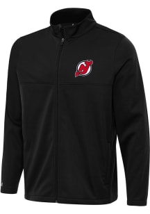 Antigua New Jersey Devils Mens Black Links 2 Light Weight Jacket