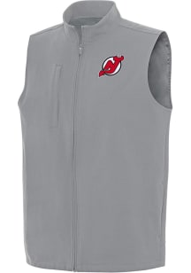 Antigua New Jersey Devils Mens Grey Regard Sleeveless Jacket