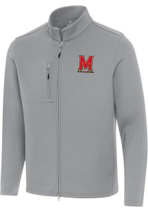 Antigua Maryland Terrapins Mens Grey Objection Light Weight Jacket