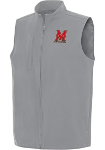 Antigua Maryland Terrapins Mens Grey Regard Sleeveless Jacket
