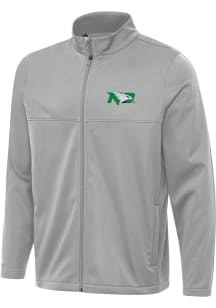 Antigua North Dakota Fighting Hawks Mens Grey Links 2 Light Weight Jacket