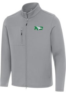 Antigua North Dakota Fighting Hawks Mens Grey Objection Light Weight Jacket