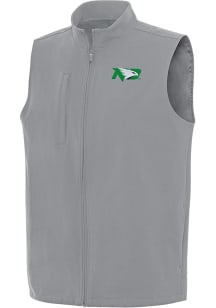 Antigua North Dakota Fighting Hawks Mens Grey Regard Sleeveless Jacket