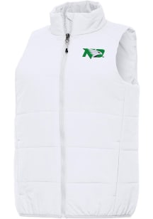 Antigua North Dakota Fighting Hawks Womens White Experience Vest