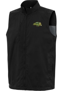Antigua North Dakota State Bison Mens Black Brisk Sleeveless Jacket