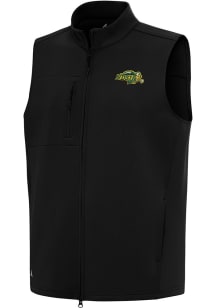 Antigua North Dakota State Bison Mens Black Demand Sleeveless Jacket
