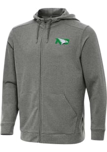 Antigua North Dakota Fighting Hawks Mens Black Effortless Light Weight Jacket