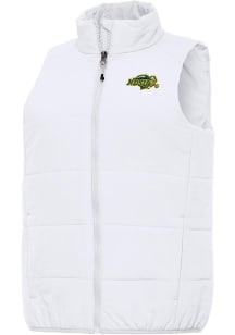Antigua North Dakota State Bison Womens White Experience Vest