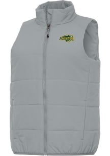 Antigua North Dakota State Bison Womens Grey Experience Vest