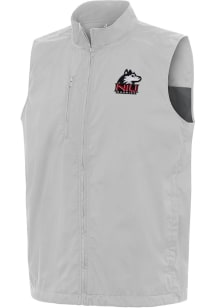 Antigua Northern Illinois Huskies Mens Grey Brisk Sleeveless Jacket