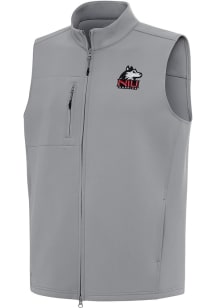 Antigua Northern Illinois Huskies Mens Grey Demand Sleeveless Jacket