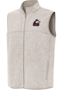 Antigua Northern Illinois Huskies Mens Oatmeal Fortune Sleeveless Jacket