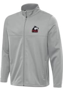 Antigua Northern Illinois Huskies Mens Grey Links 2 Light Weight Jacket