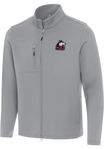 Antigua Northern Illinois Huskies Mens Grey Objection Light Weight Jacket