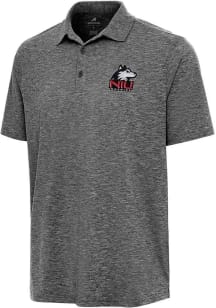 Antigua Northern Illinois Huskies Mens Black Par 3 Short Sleeve Polo