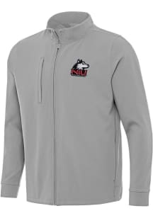 Antigua Northern Illinois Huskies Mens Grey Regard Light Weight Jacket