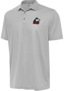 Antigua Northern Illinois Huskies Mens White Rings Short Sleeve Polo