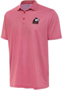 Antigua Northern Illinois Huskies Mens White Rings Short Sleeve Polo