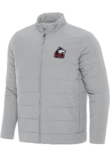 Antigua Northern Illinois Huskies Mens Grey Swelter Filled Jacket