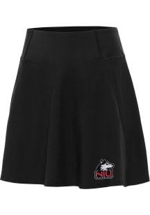 Antigua Northern Illinois Huskies Womens Black Chip Skort Skirt