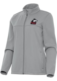 Antigua Northern Illinois Huskies Womens Grey Links Light Weight Jacket