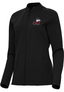 Antigua Northern Illinois Huskies Womens Black Regard Light Weight Jacket