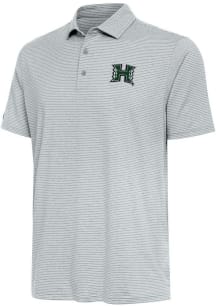 Antigua Hawaii Warriors Mens Grey Scheme Short Sleeve Polo