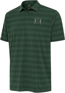 Antigua Hawaii Warriors Mens Green Tunnel Short Sleeve Polo