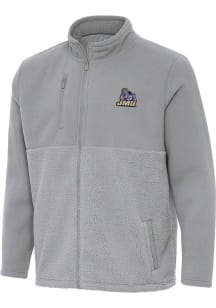 Antigua James Madison Dukes Mens Grey Daily Fused Medium Weight Jacket