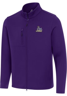 Antigua James Madison Dukes Mens Purple Objection Light Weight Jacket