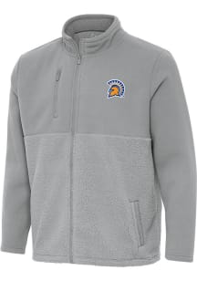 Antigua San Jose State Spartans Mens Grey Daily Fused Medium Weight Jacket