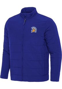 Antigua San Jose State Spartans Mens Blue Swelter Filled Jacket