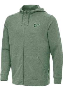 Antigua South Florida Bulls Mens Green Effortless Light Weight Jacket
