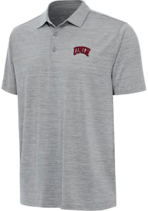 Antigua UNLV Runnin Rebels Mens Grey Layout Short Sleeve Polo