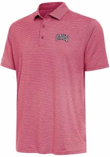 Antigua UNLV Runnin Rebels Mens Red Scheme Short Sleeve Polo