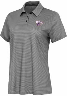Antigua Western Carolina Womens White Rings Short Sleeve Polo Shirt