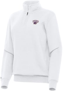 Antigua Western Carolina Womens White Victory Qtr Zip