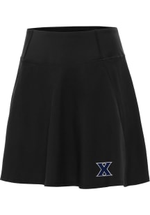 Antigua Xavier Musketeers Womens Black Chip Skort Skirt