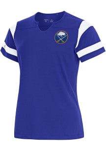 Antigua Buffalo Sabres Womens Blue Encounter Short Sleeve T-Shirt