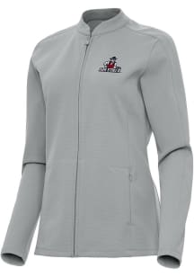 Antigua New Mexico State Aggies Womens Grey Regard Light Weight Jacket
