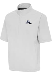 Antigua Akron Zips Mens Grey Brisk Short Sleeve Jacket