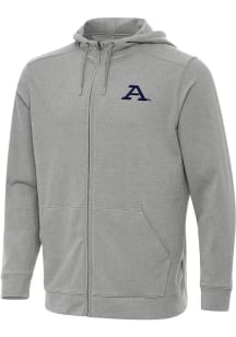 Antigua Akron Zips Mens Grey Effortless Light Weight Jacket