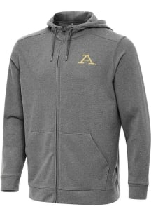 Antigua Akron Zips Mens Black Effortless Light Weight Jacket