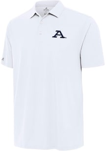 Antigua Akron Zips Mens White Era Short Sleeve Polo