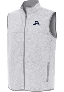 Antigua Akron Zips Mens Grey Fortune Sleeveless Jacket
