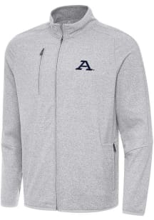 Antigua Akron Zips Mens Grey Hold Up Light Weight Jacket