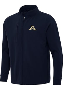Antigua Akron Zips Mens Navy Blue Regard Light Weight Jacket