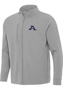 Antigua Akron Zips Mens Grey Regard Light Weight Jacket