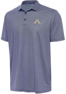 Antigua Akron Zips Mens White Rings Short Sleeve Polo